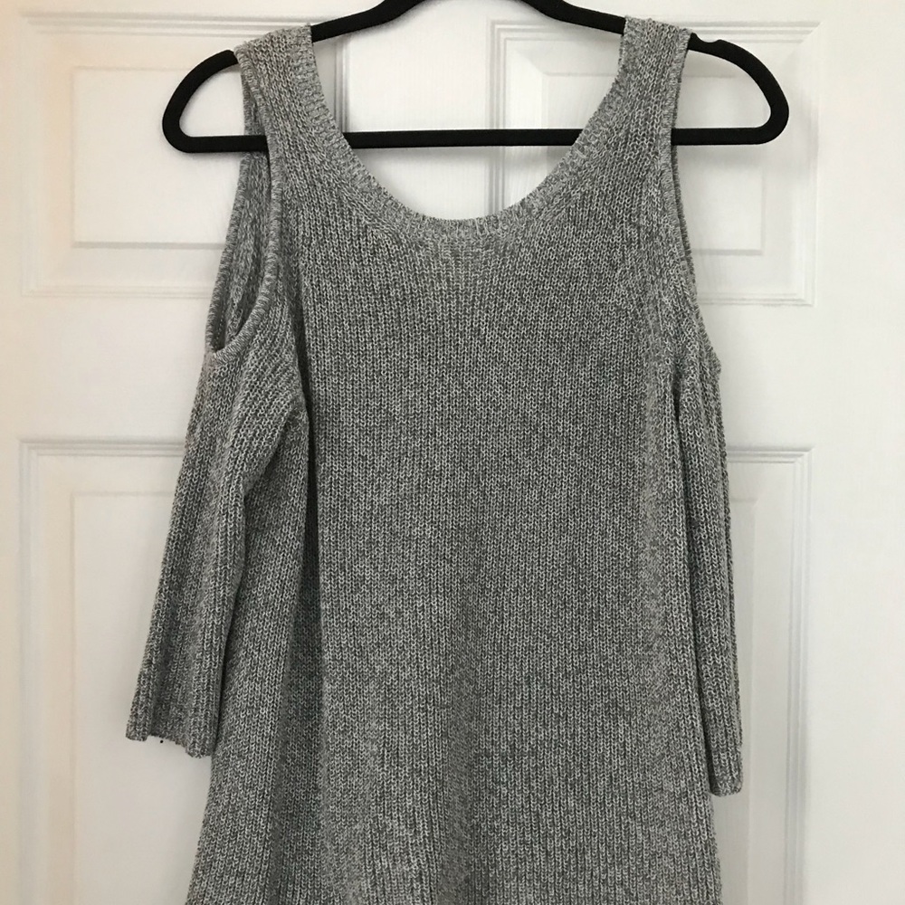 Express Cold Shoulder Sweater